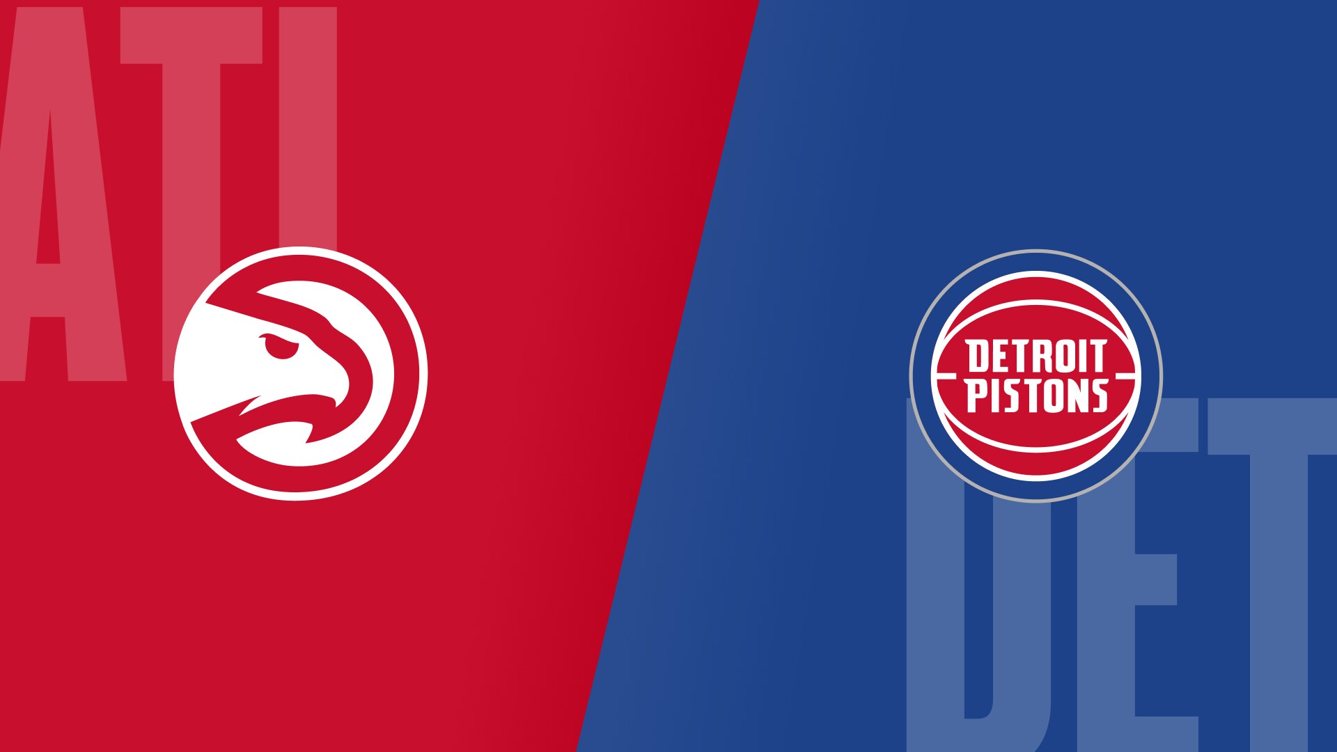 Hawks @ Pistons