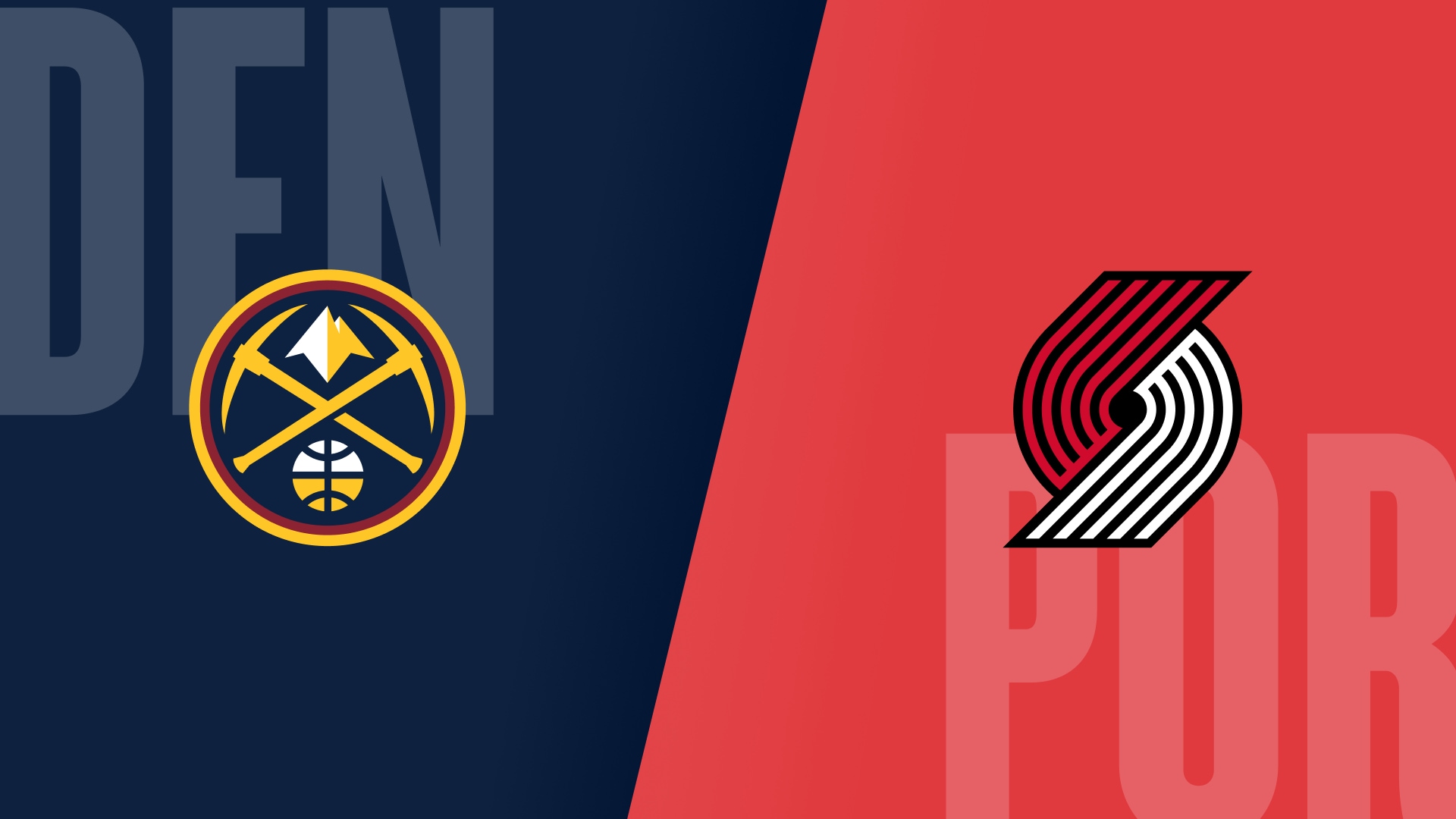 Nuggets @ Trail Blazers