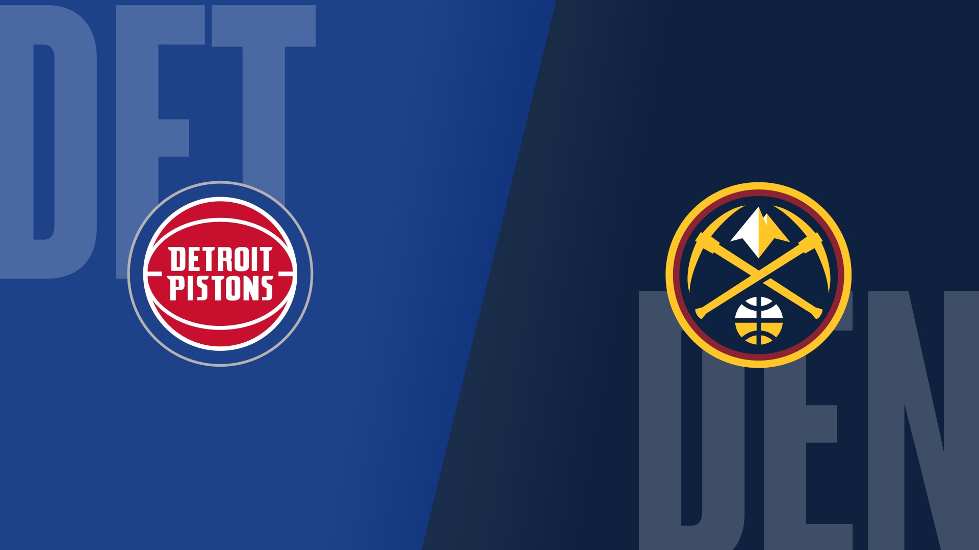 Pistons @ Nuggets
