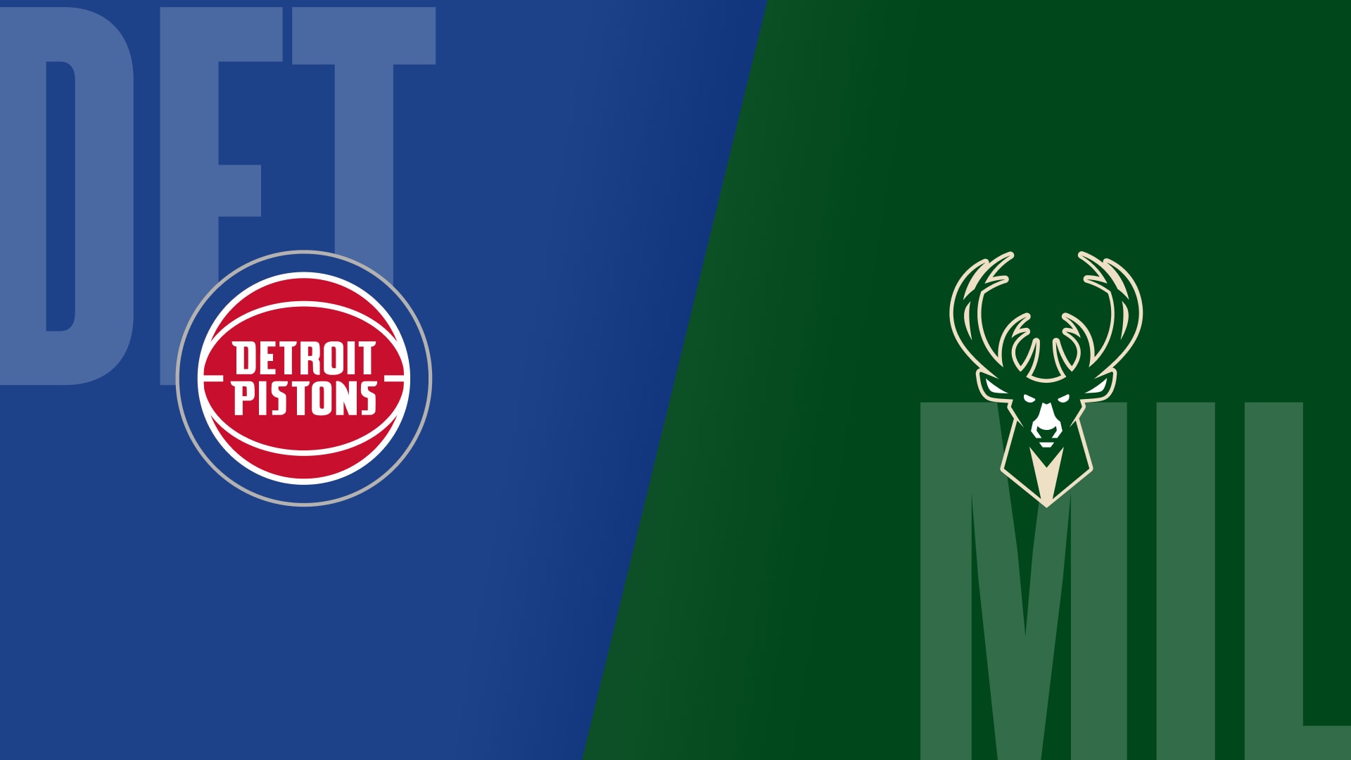 Pistons @ Bucks