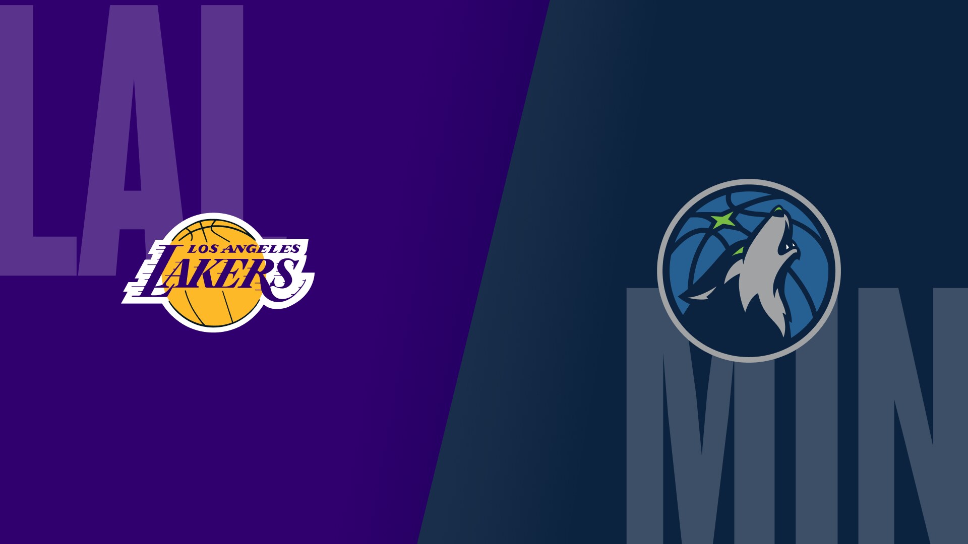Lakers @ Timberwolves