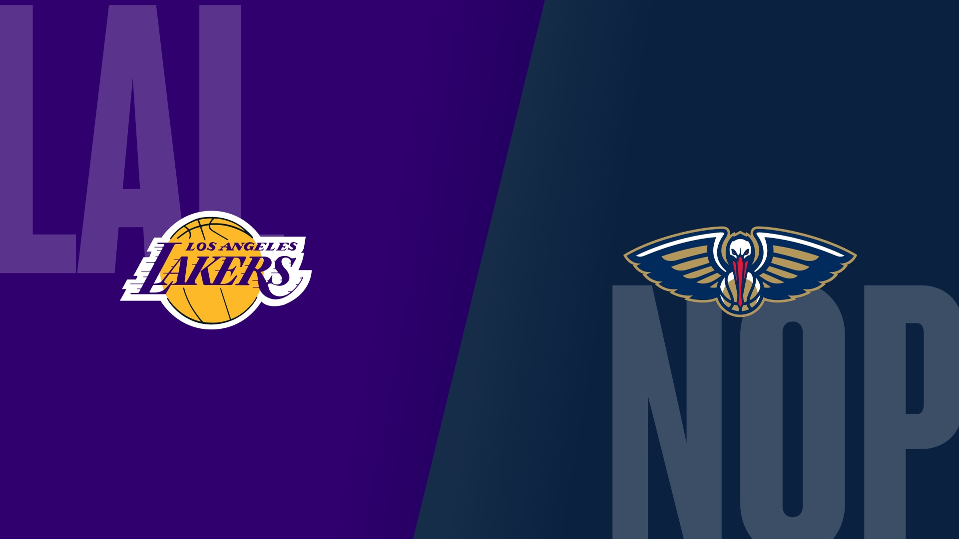 Lakers @ Pelicans