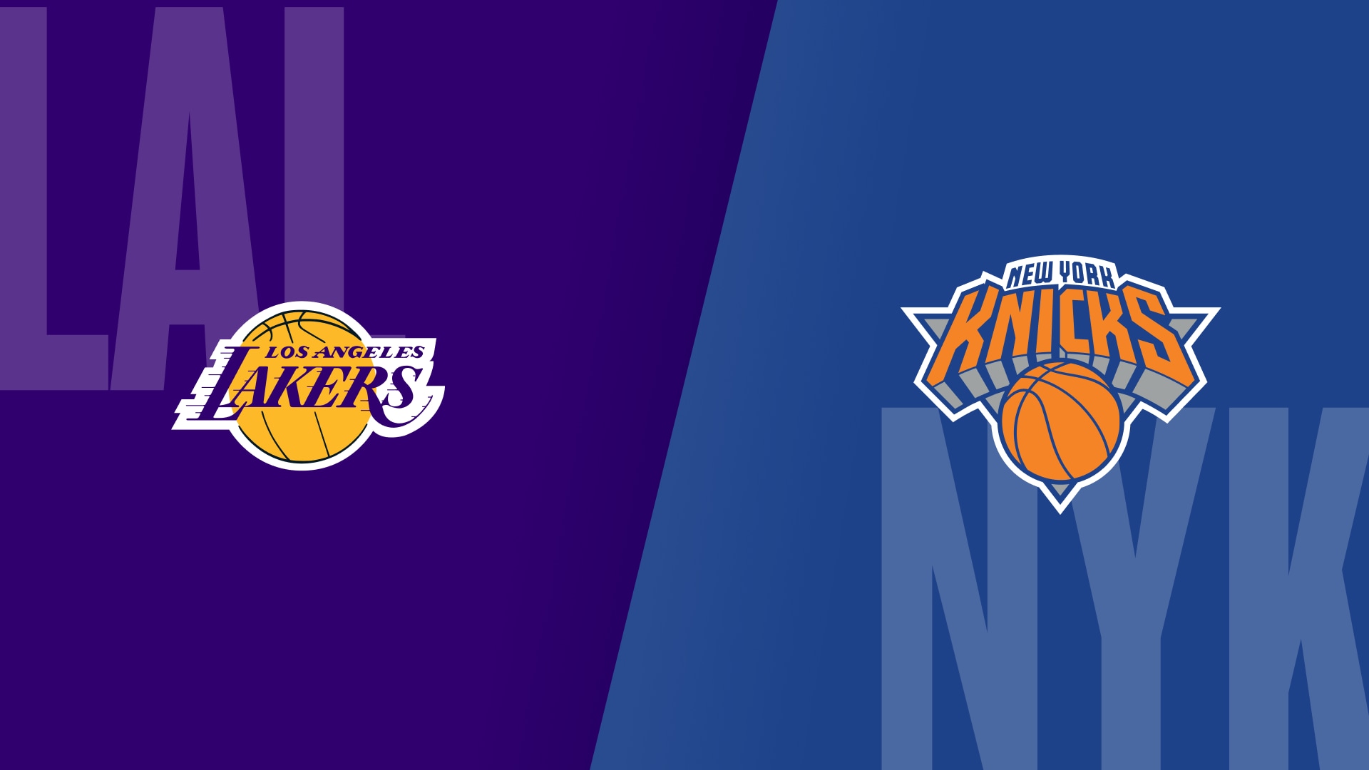 Lakers @ Knicks