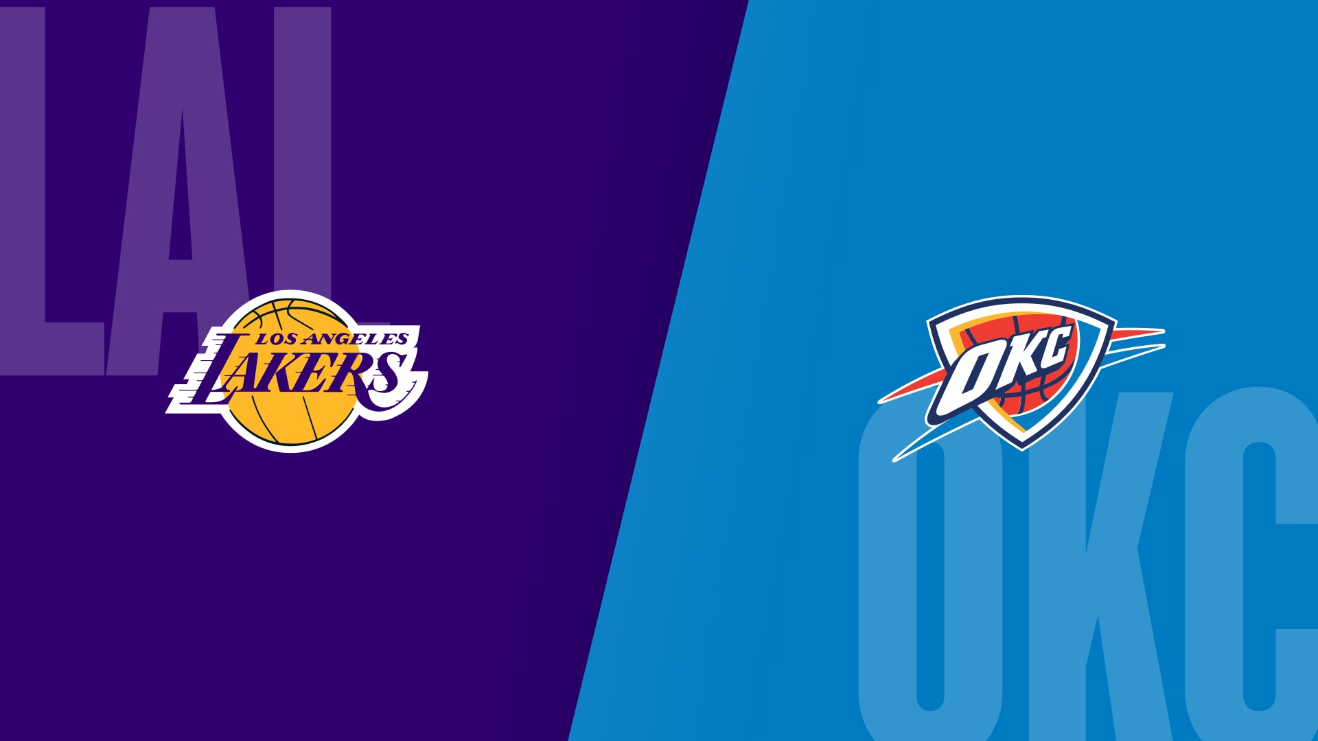 Lakers @ Thunder
