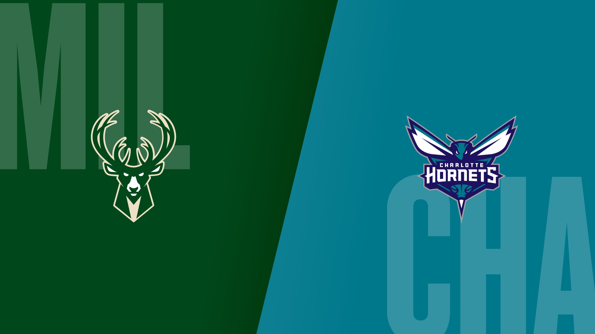 Bucks @ Hornets