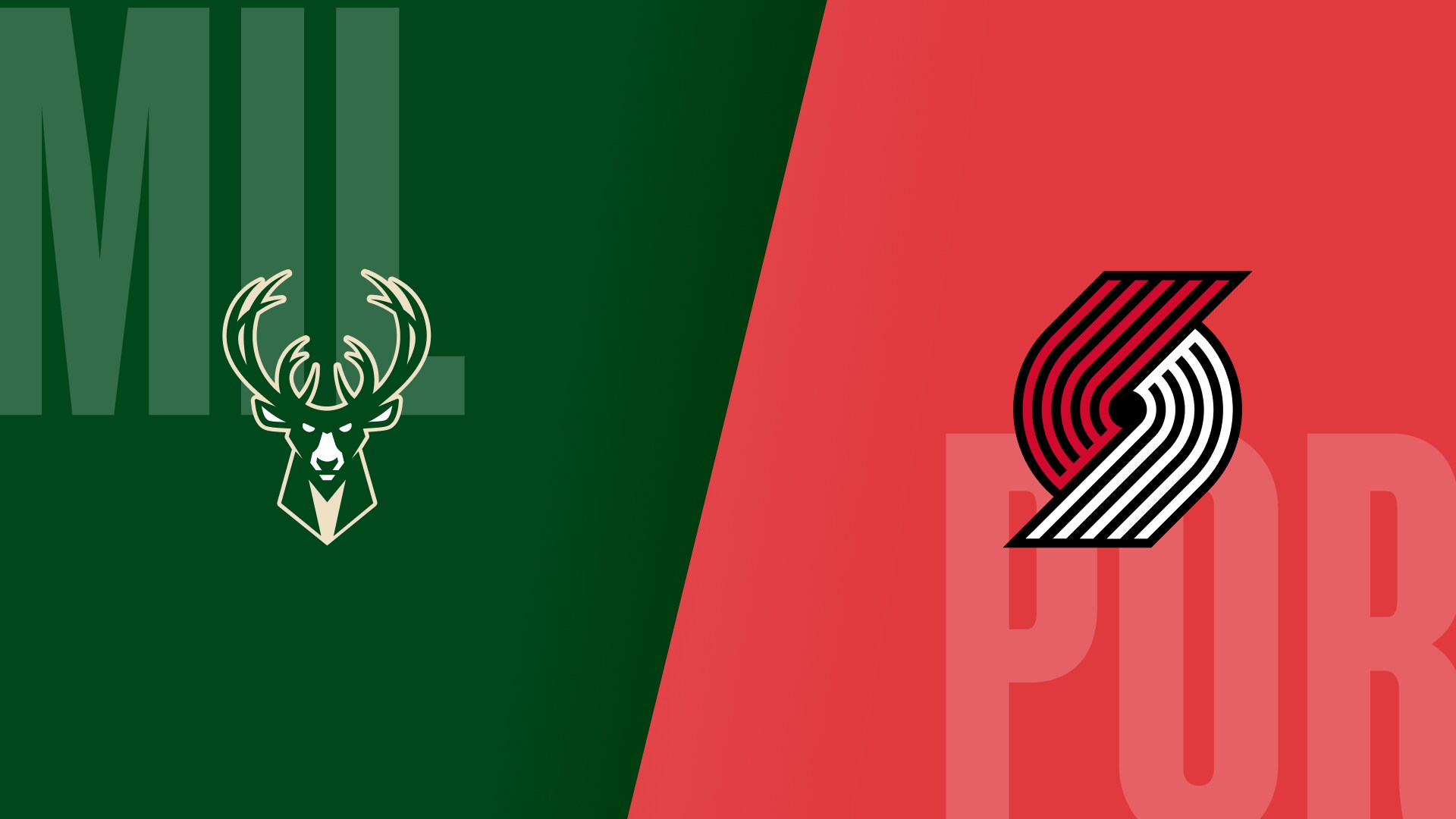 Bucks @ Trail Blazers