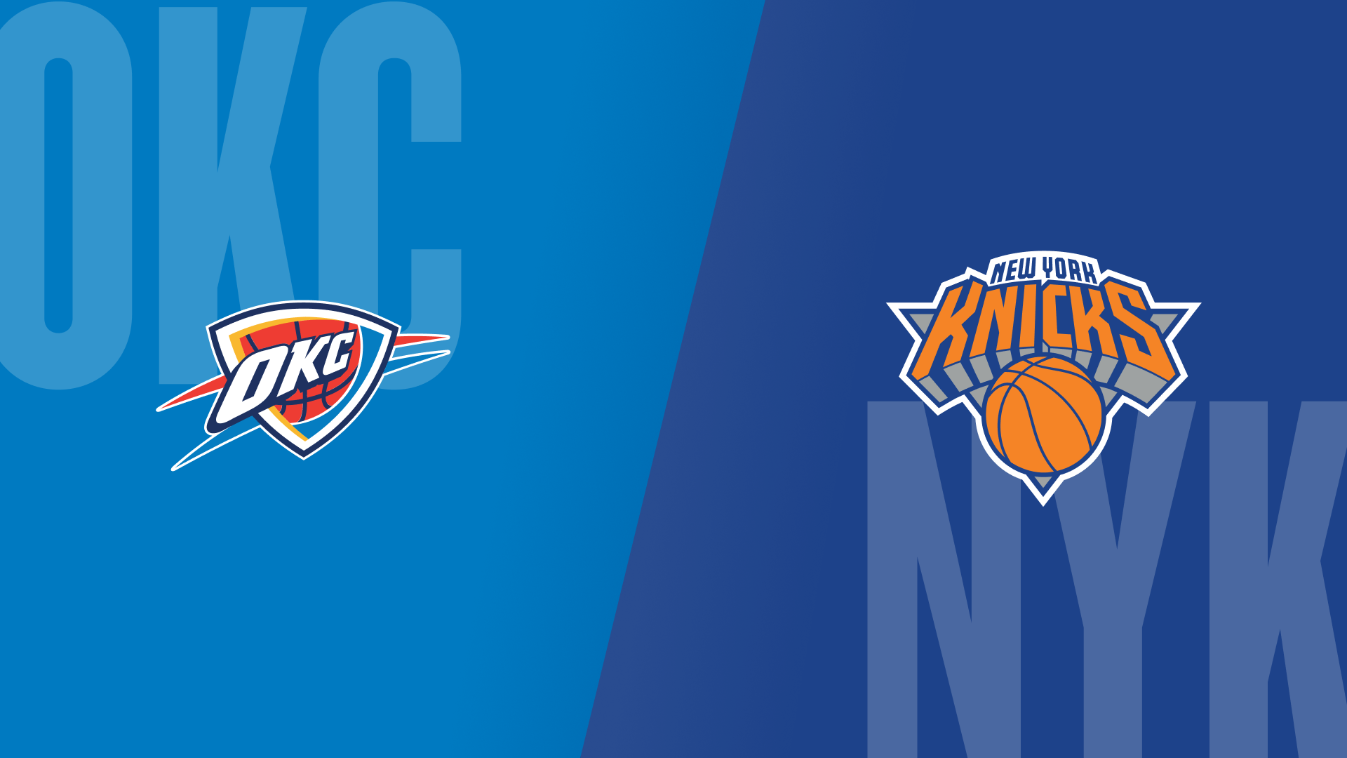 Thunder @ Knicks