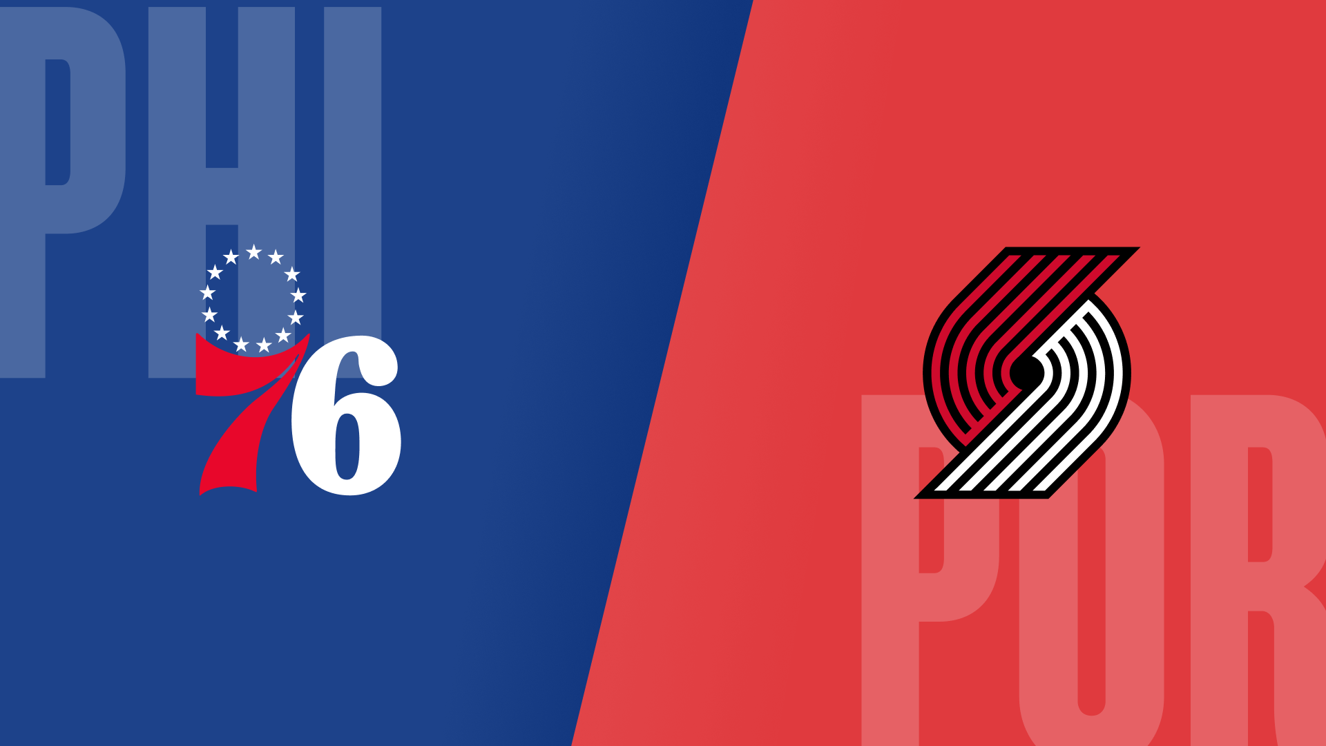 76ers @ Trail Blazers