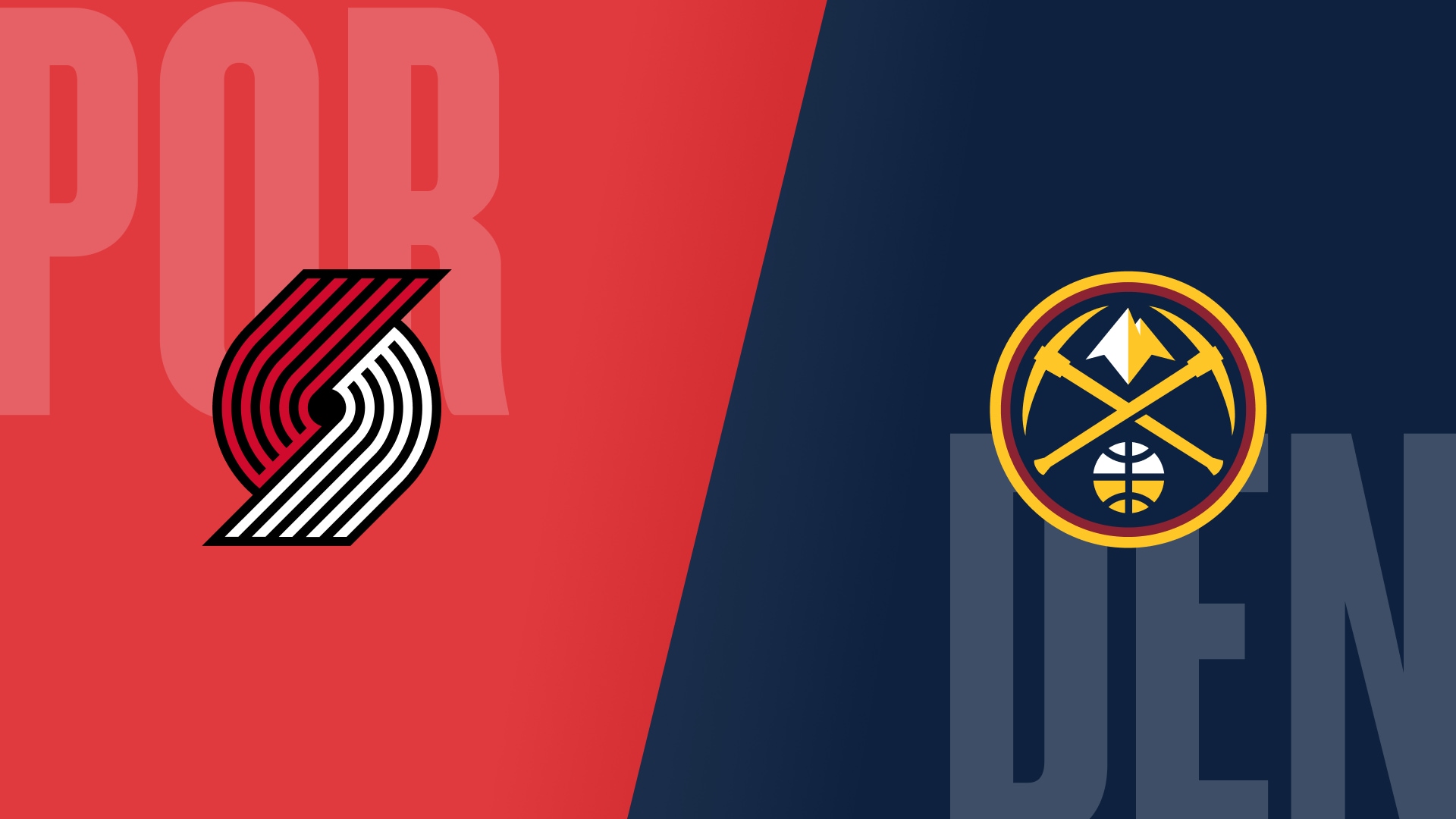 Trail Blazers @ Nuggets