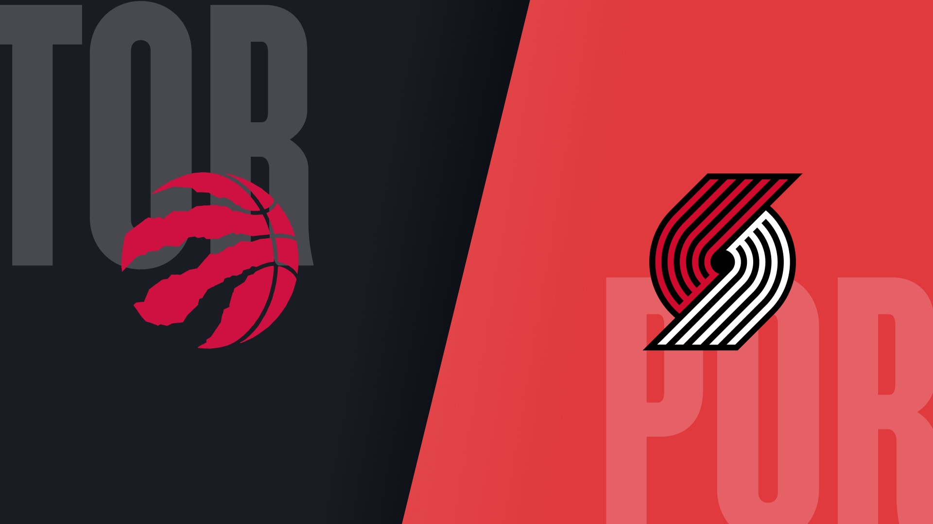 Raptors @ Trail Blazers