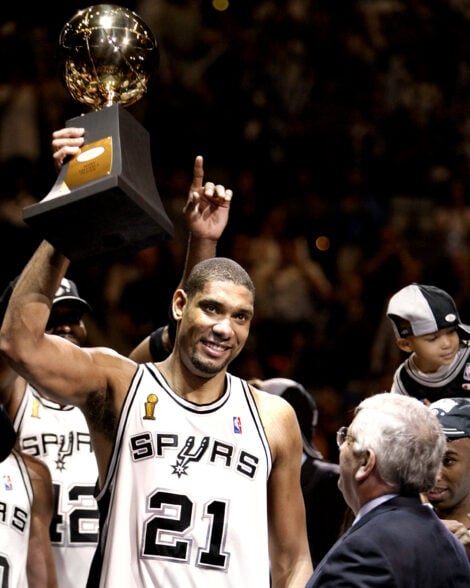 NBA France on X: @NBA @Hoophall Tim Duncan's trophy case