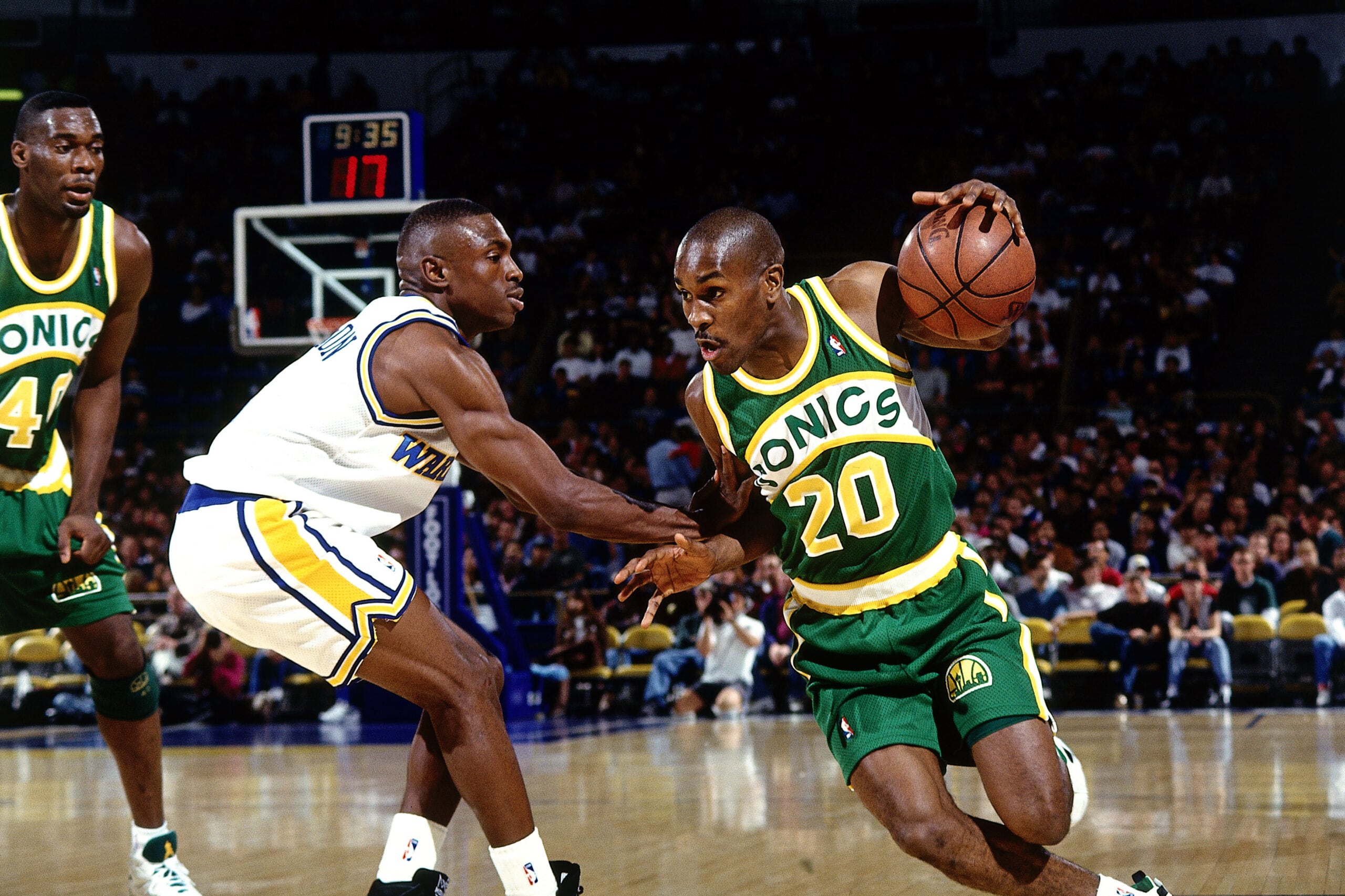 Gary Payton High School Basketball Jersey Skyline 