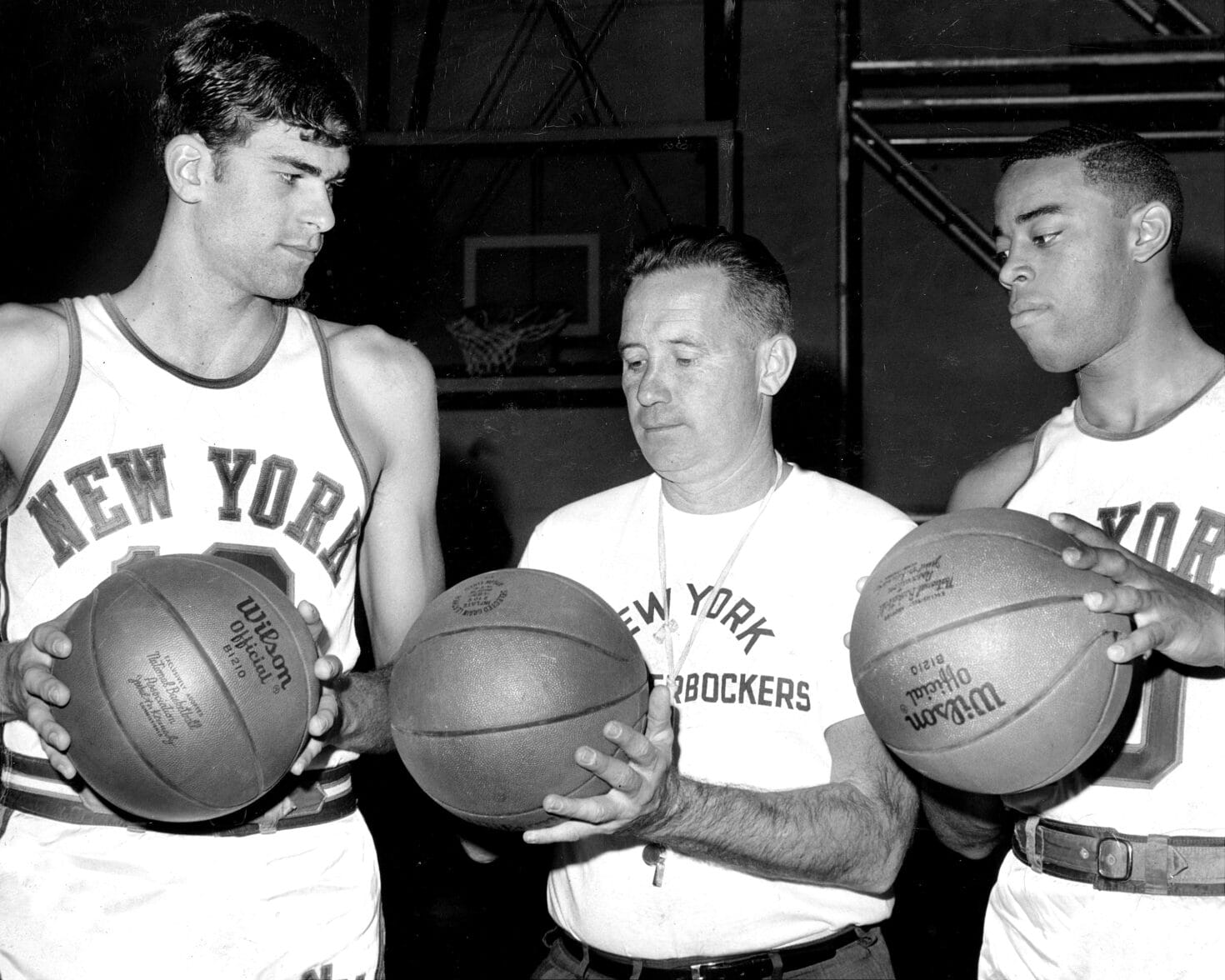 Phil Jackson, Red Auerbach, Walt Frazier