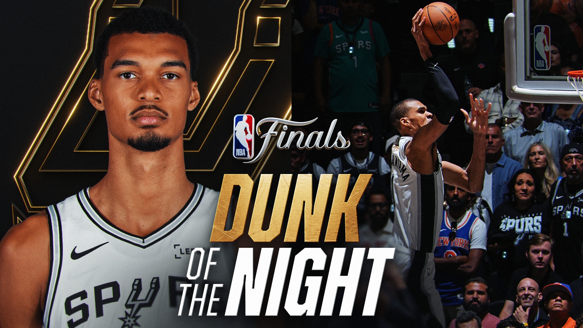 Dunk of the Night: Victor Wembanyama - June 13