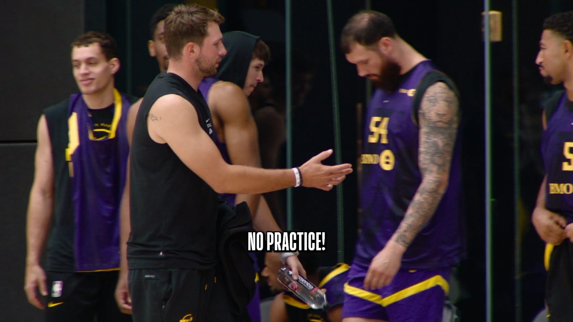 Micd Up Luka Doni:If I make it no practiceI did it on purpose
